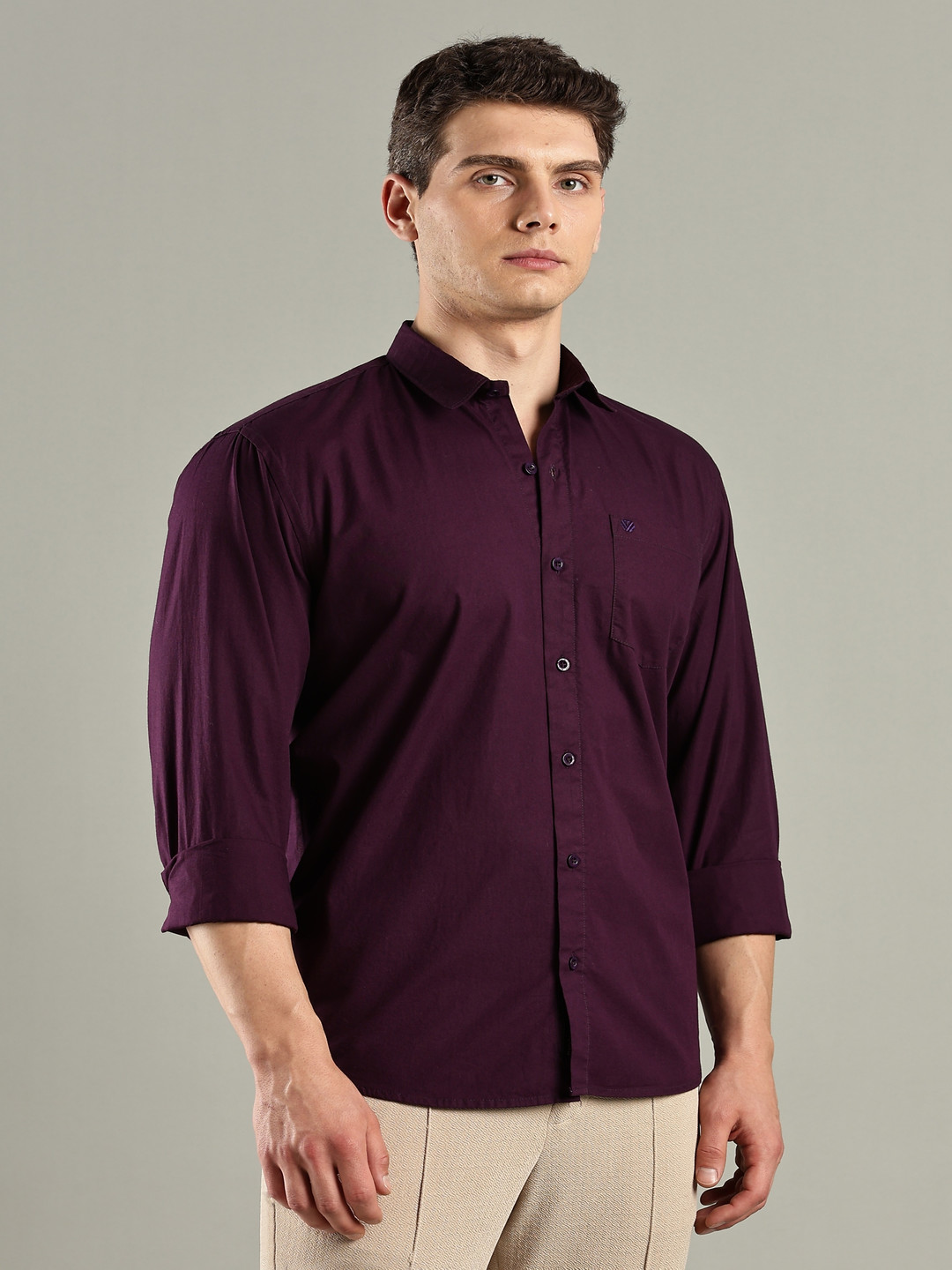 BS BLUE SQUAD Men Slim Fit Casual Shirt