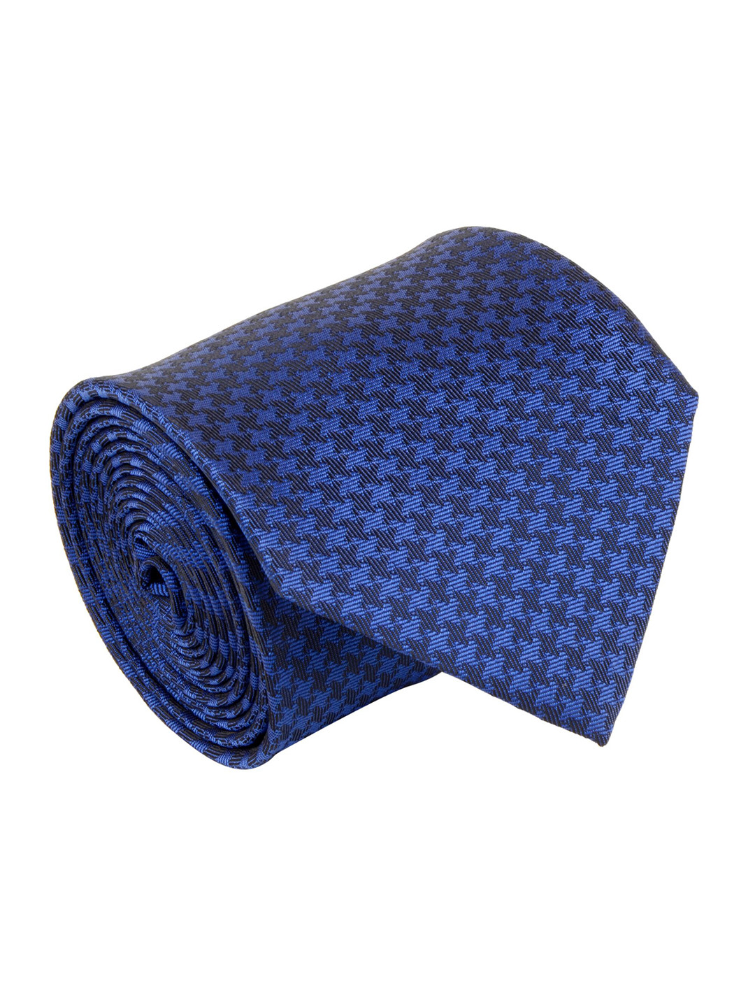 Cazzano Men Checked Open Tip Broad Tie