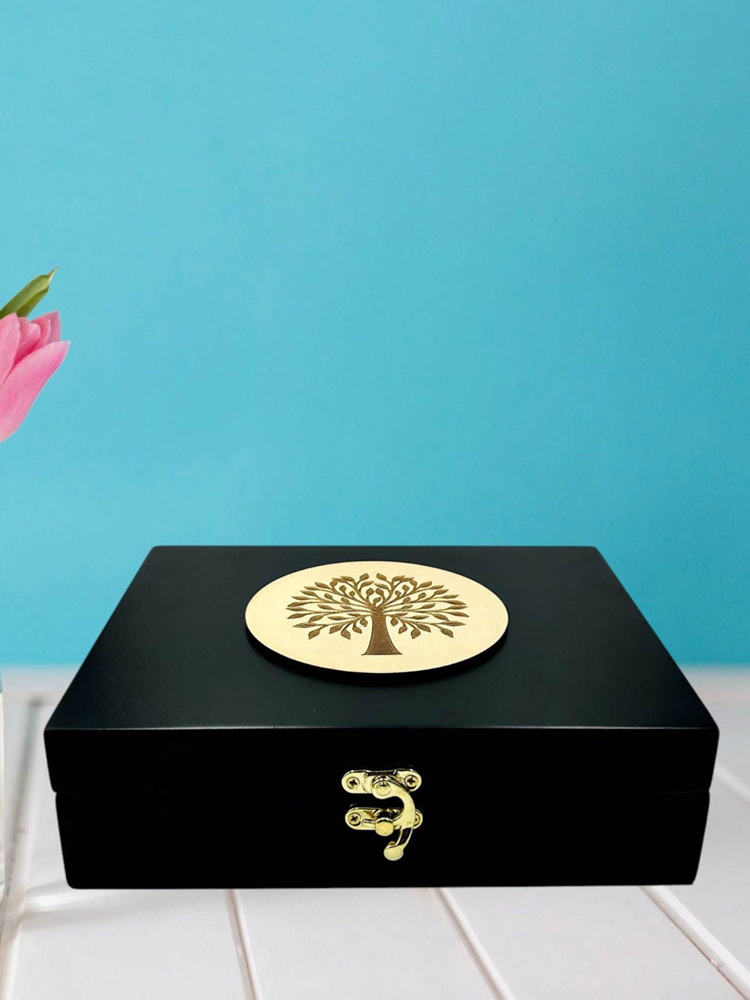 Angira handicrafts Wooden Multipurpose Storage Box