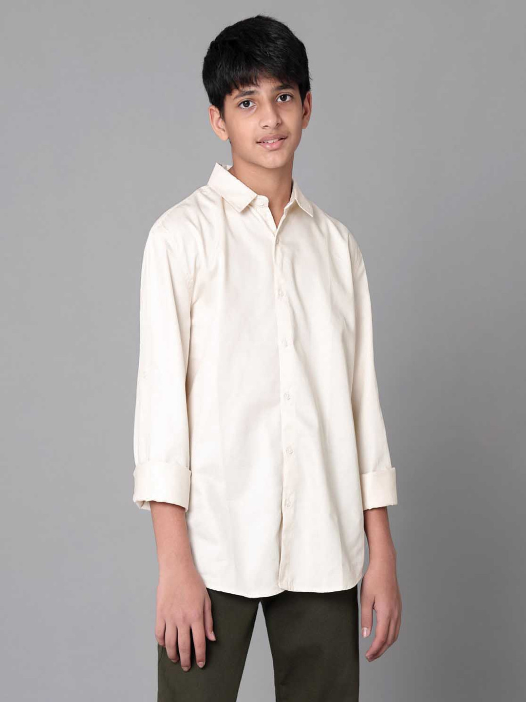 UNDER FOURTEEN ONLY Boys Comfort Casual Shirt