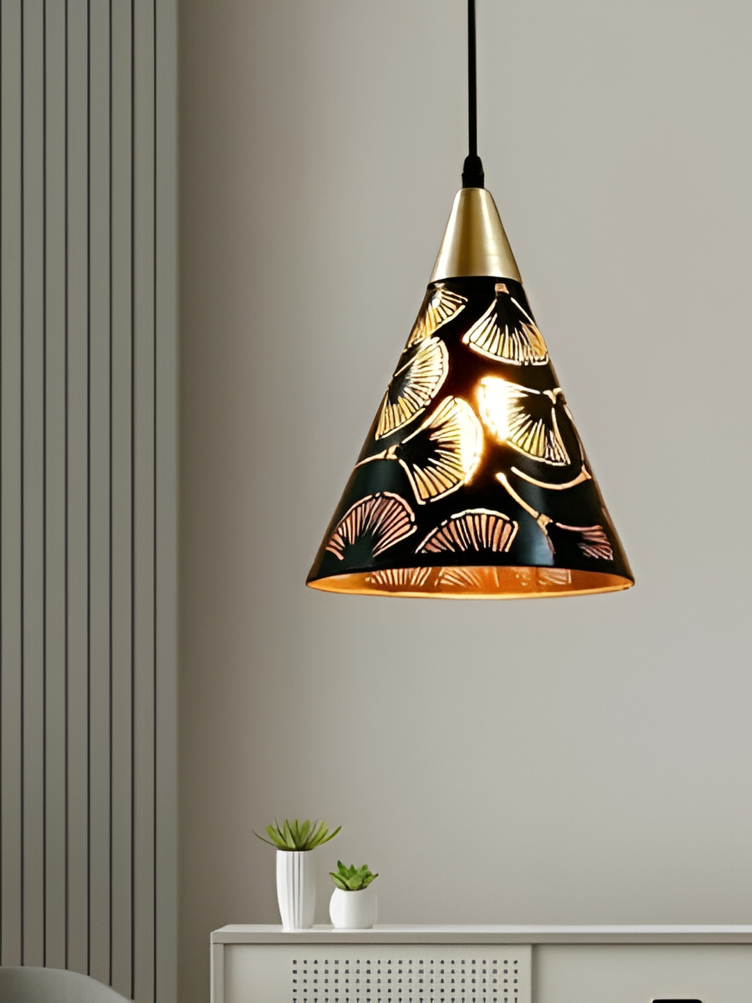 KINIS Printed Aluminium Quirky Ceiling Lamp