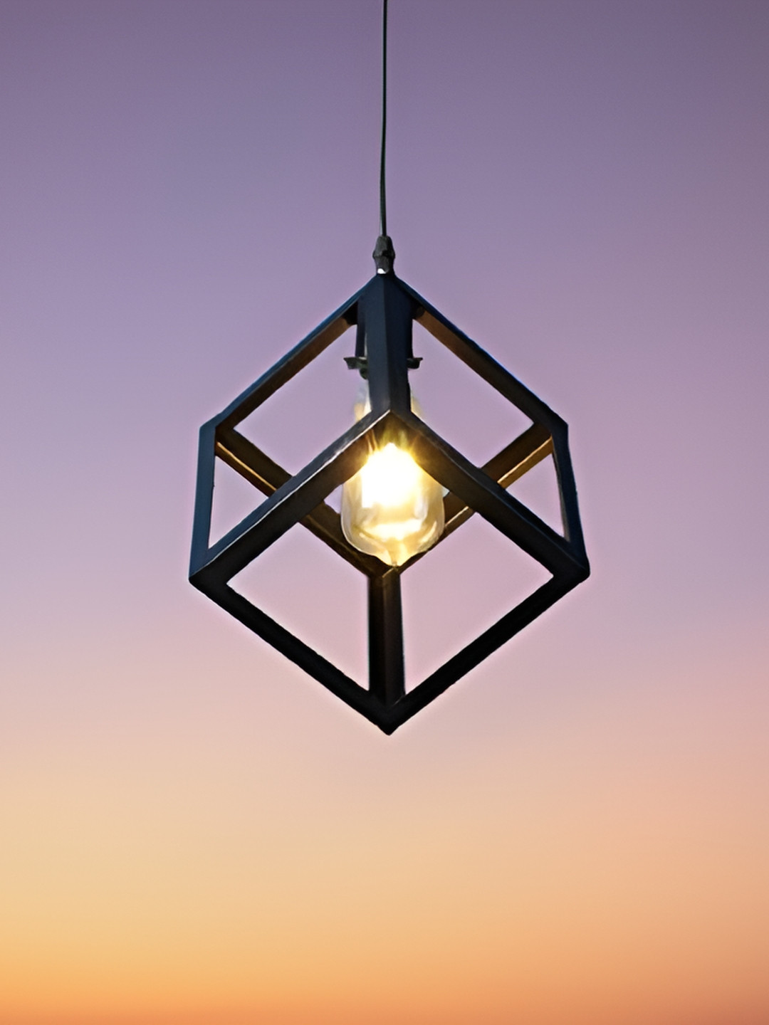 KINIS Modern and Unique Black & White Quirky Ceiling Lamp