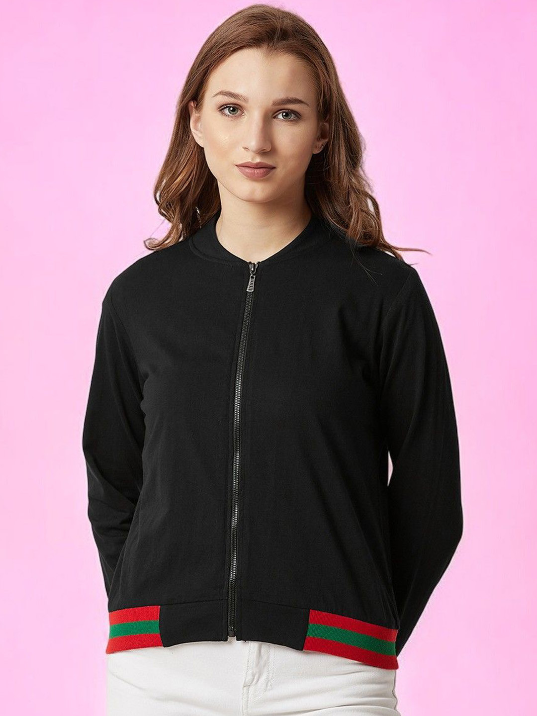 DressBerry Women Collarless Open Front Jacket