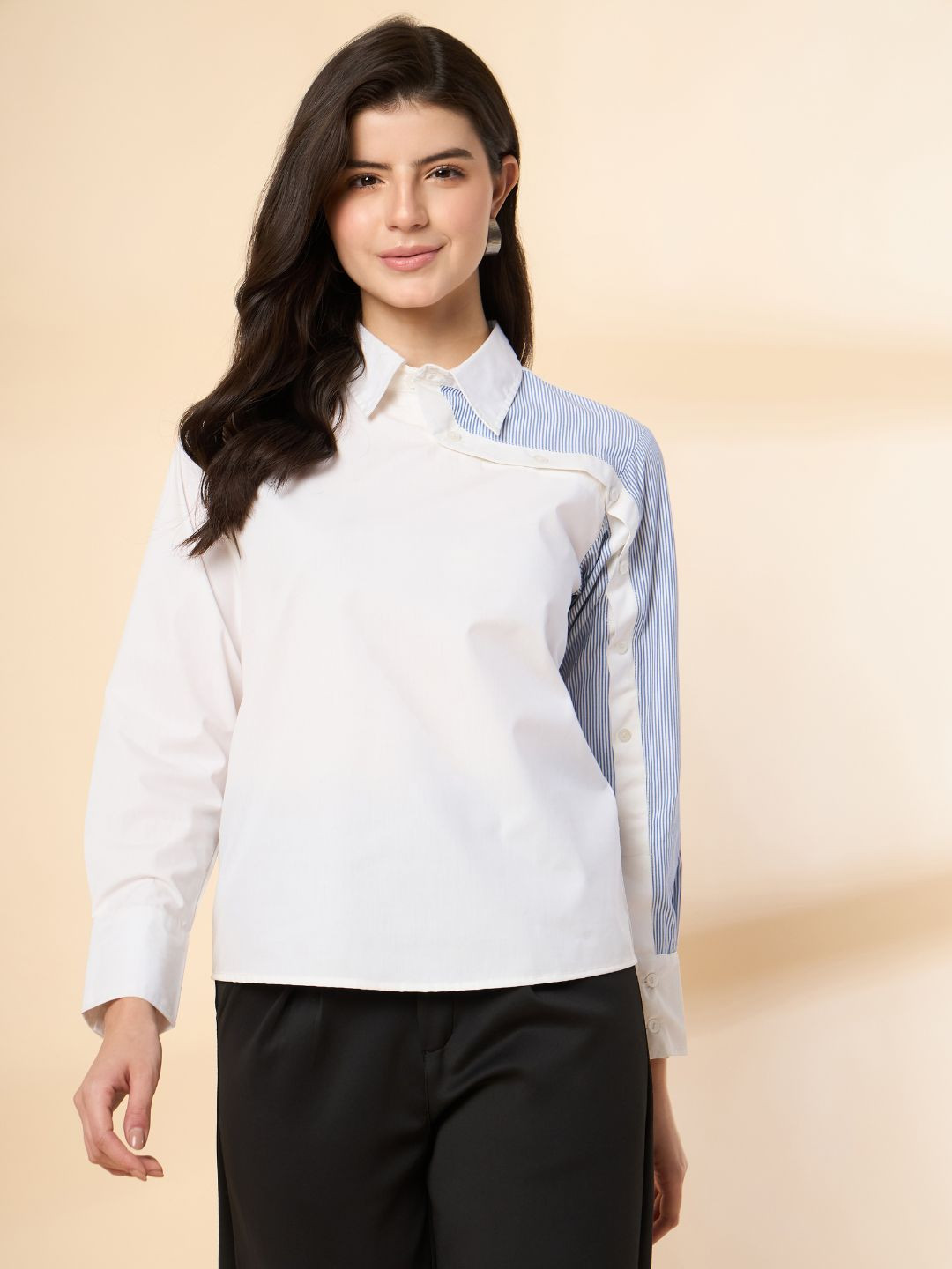 Kiarabel Retail Women Classic Formal Shirt