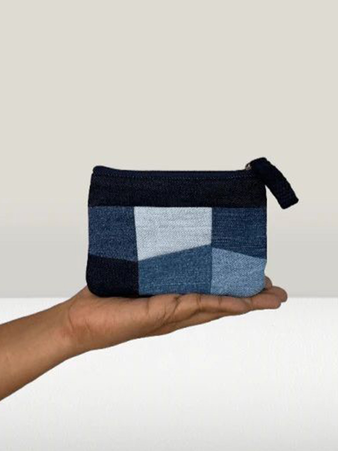 DWIJ Unisex Upcycled Patched Coin Pouch