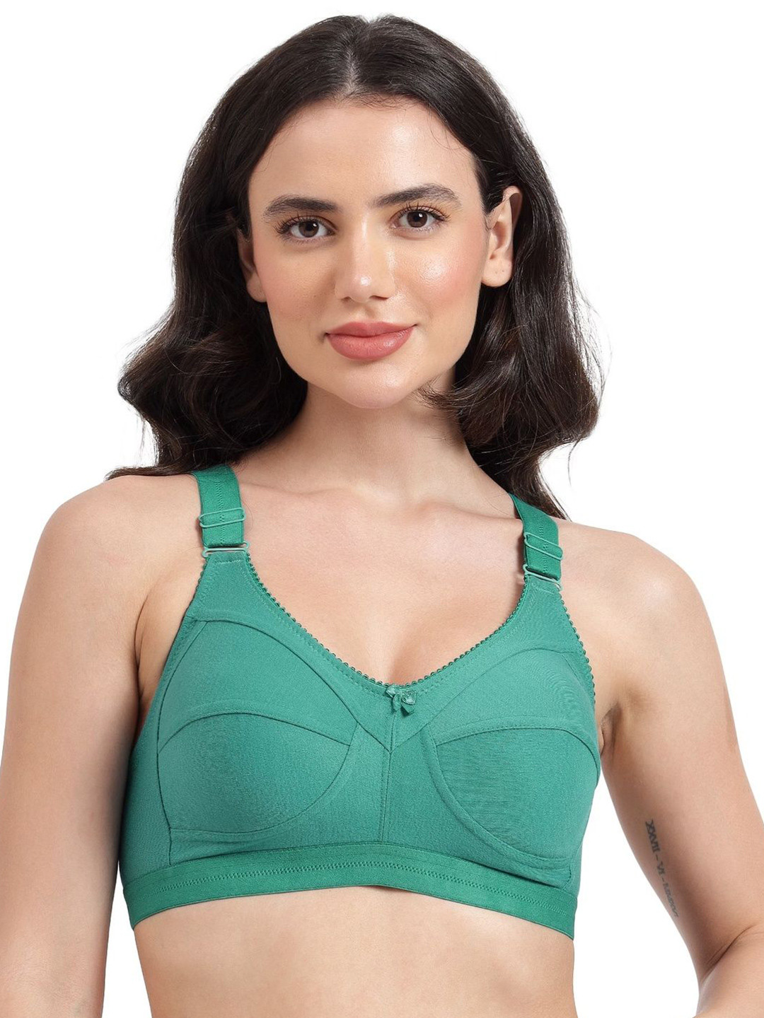 BELLA BEAUTY HAZEL Full Coverage Non Padded Non-Wired Cotton Minimizer Bra