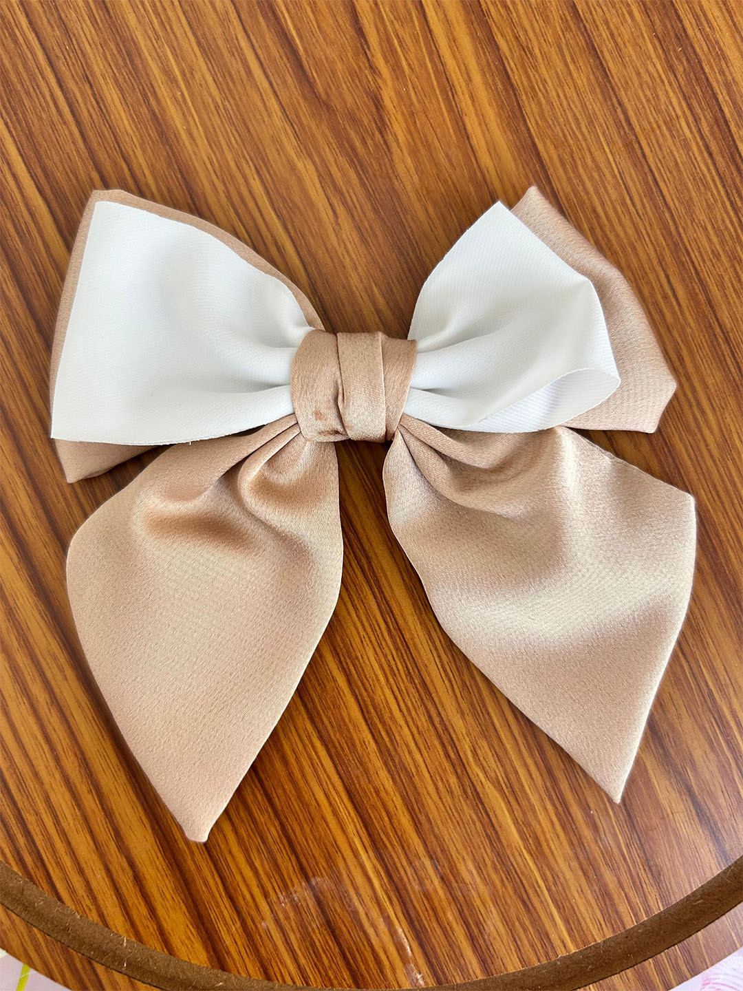 Radhya Accessories Women Scarlet Elegance Hair Bow Clip