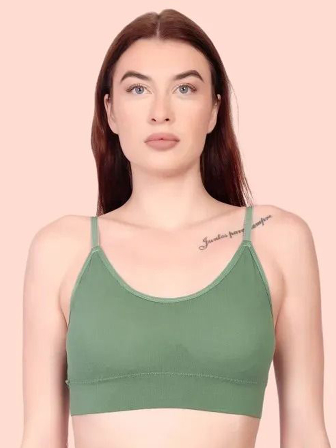 VS Beauti Women Seamless Full Coverage Lightly Padded Bra