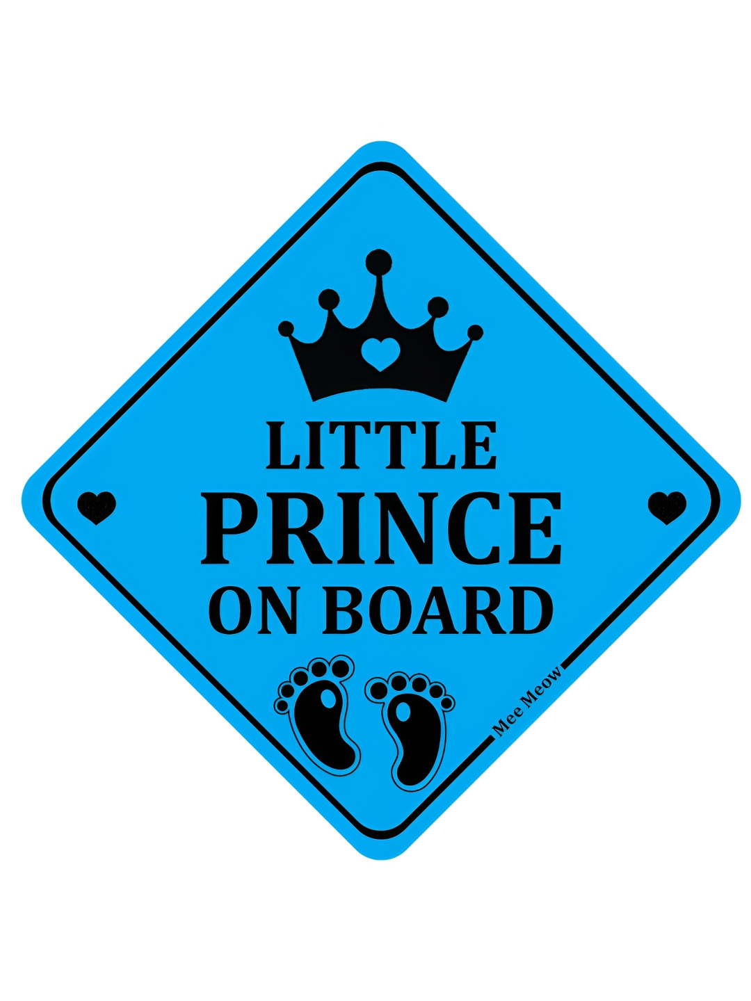 Legsway Pink & Blue Bump On Board & Baby On Board Safety Sign Car Stickers & Clip