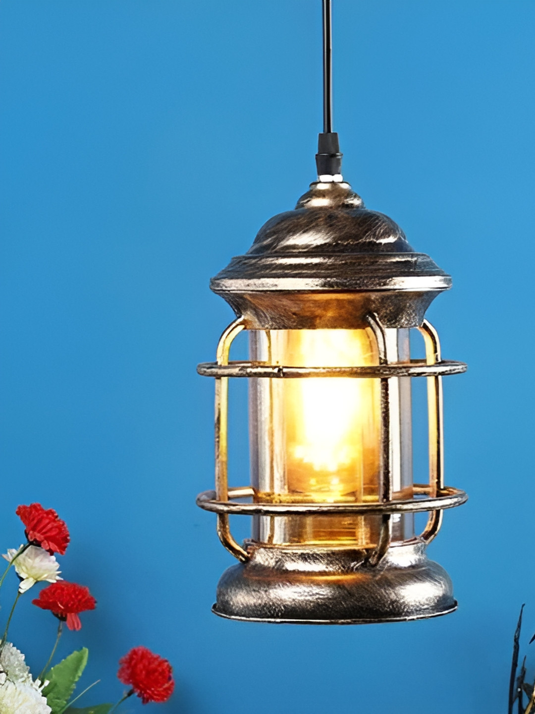 KINIS Modern and Unique Style Gold-Toned Quirky Ceiling Lamp