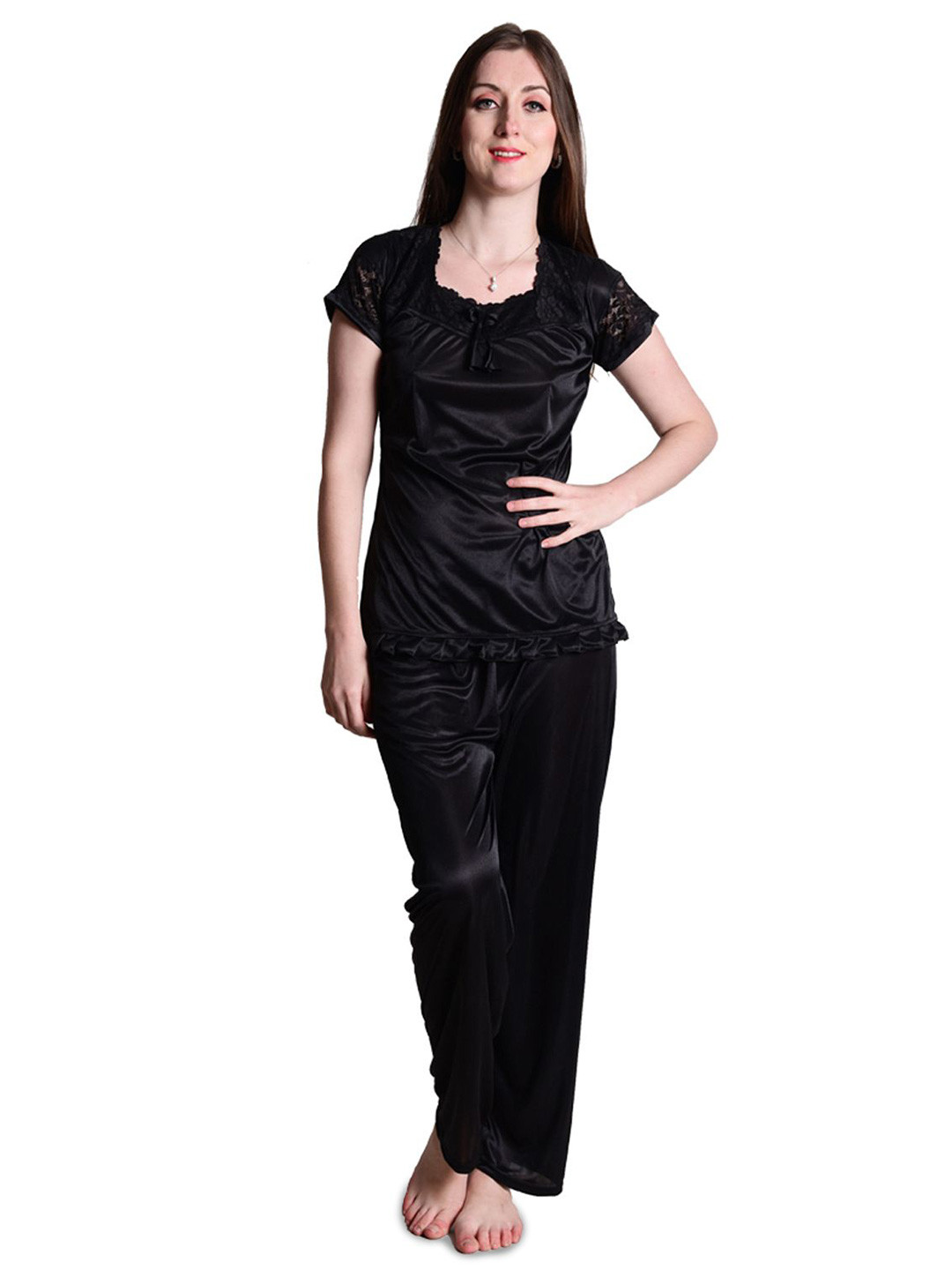 SENSLIFE Self Design Night Suits