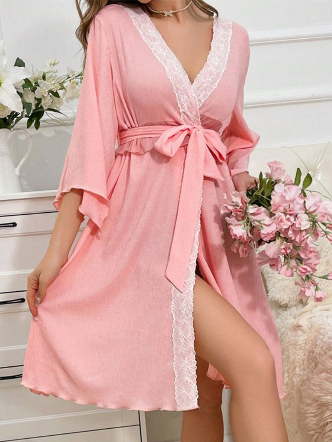 DressBerry Self-Designed Knee Length Robe