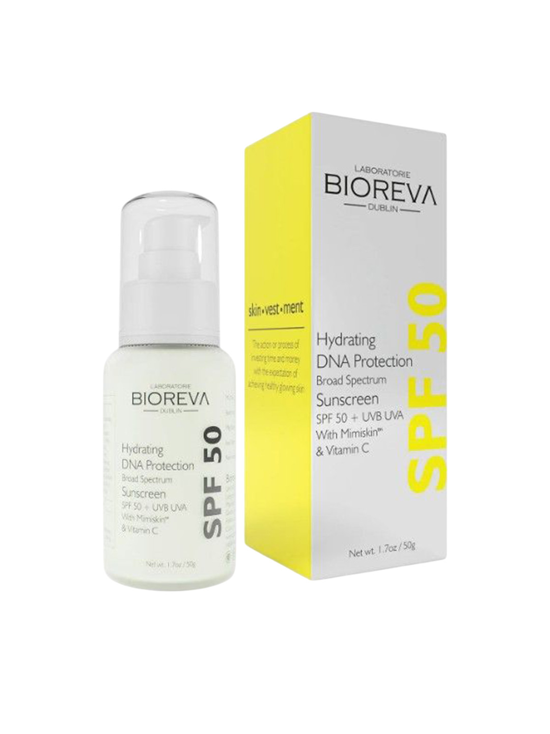 Bioreva SPF 50 Sunscreen Cream With Vitamin C - 50 g