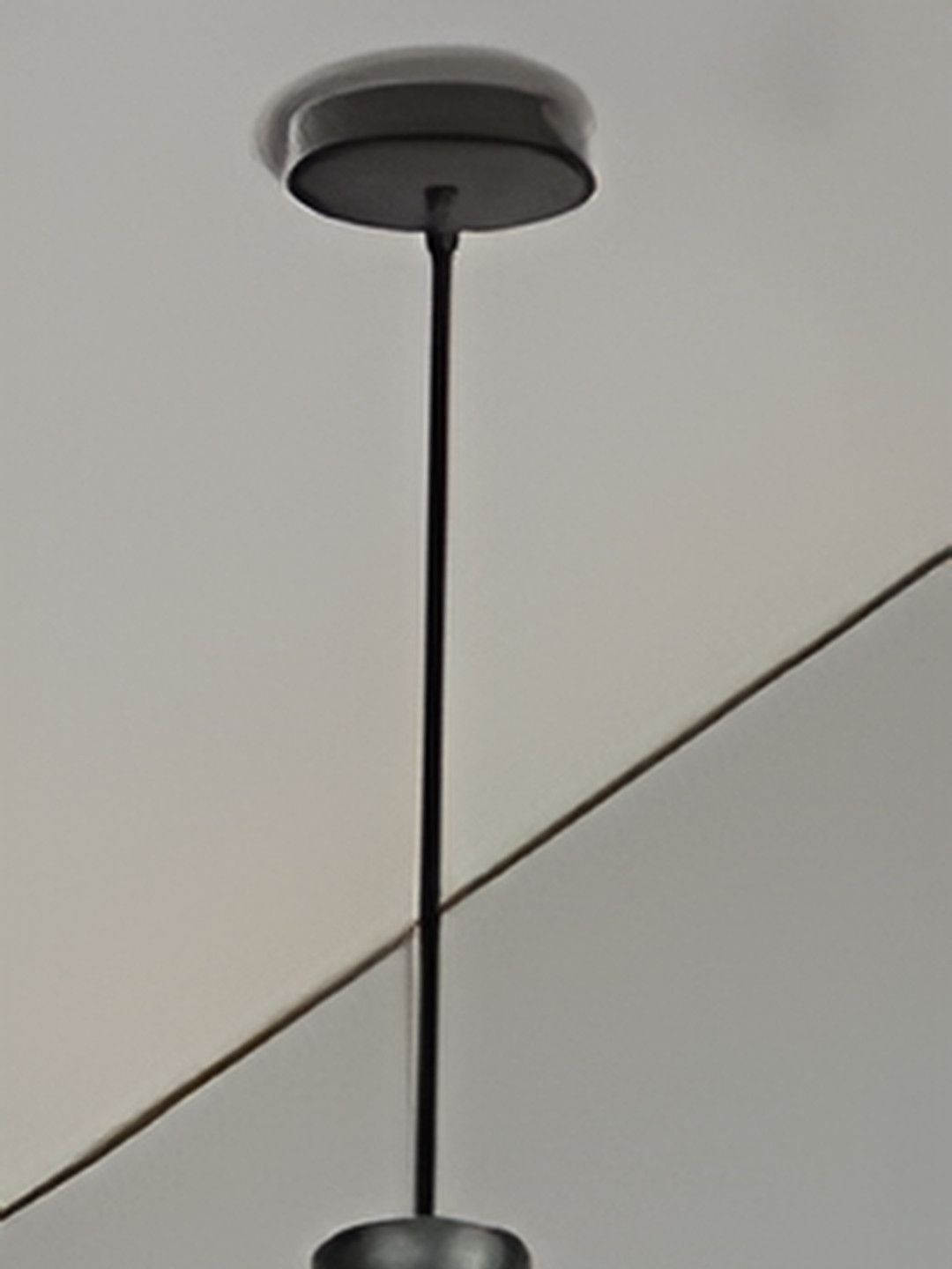 KINIS Modern and Unique Style Black & Beige Aluminium Quirky Ceiling Lamp