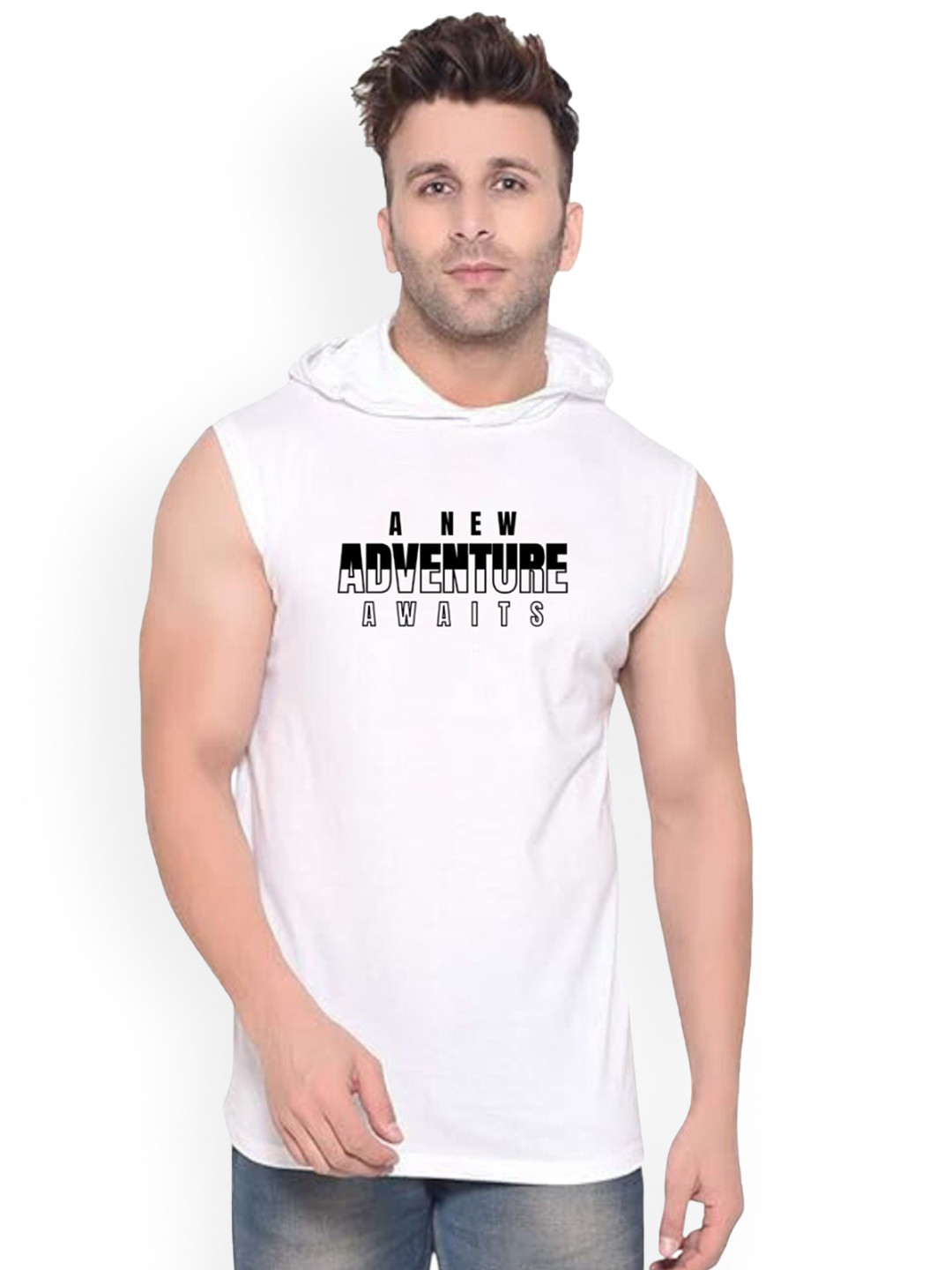 Fashnobic A New Adventure Awaits Printed Gym Vests K__print-104_gym_vest_white