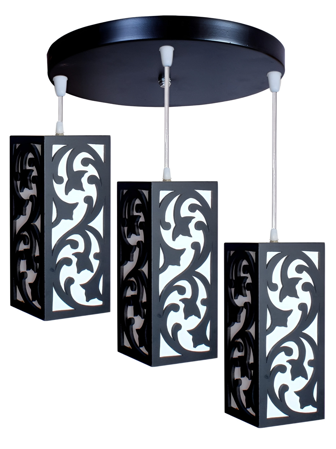 KINIS Modern and Unique Style Black & White Ceiling Lamp