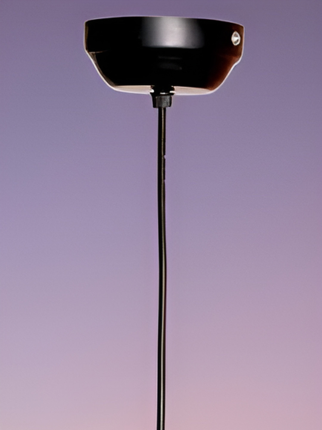 KINIS Modern and Unique Style Brown & Black Glass Quirky Ceiling Lamp