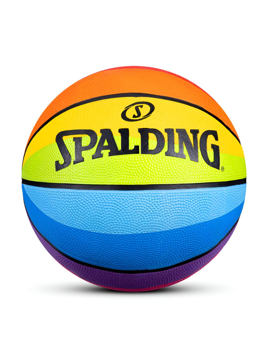 Spalding Rainbow Printed Basket Ball