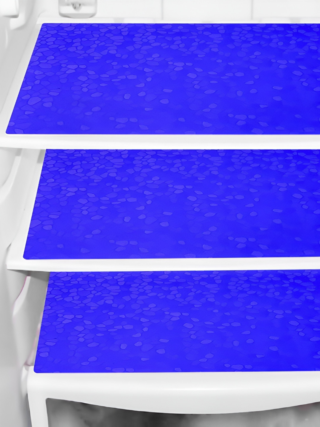 Aura 3-Pcs Blue Textured Fridge Organisers