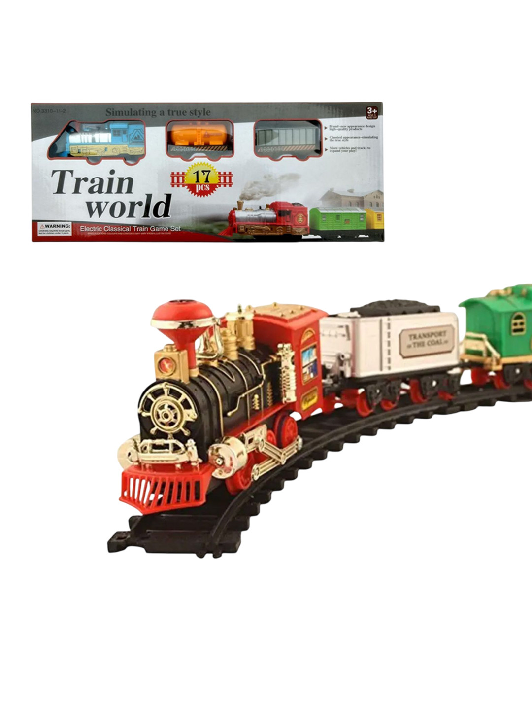 YK X Kids Mandi Kids Train Set With Tracks