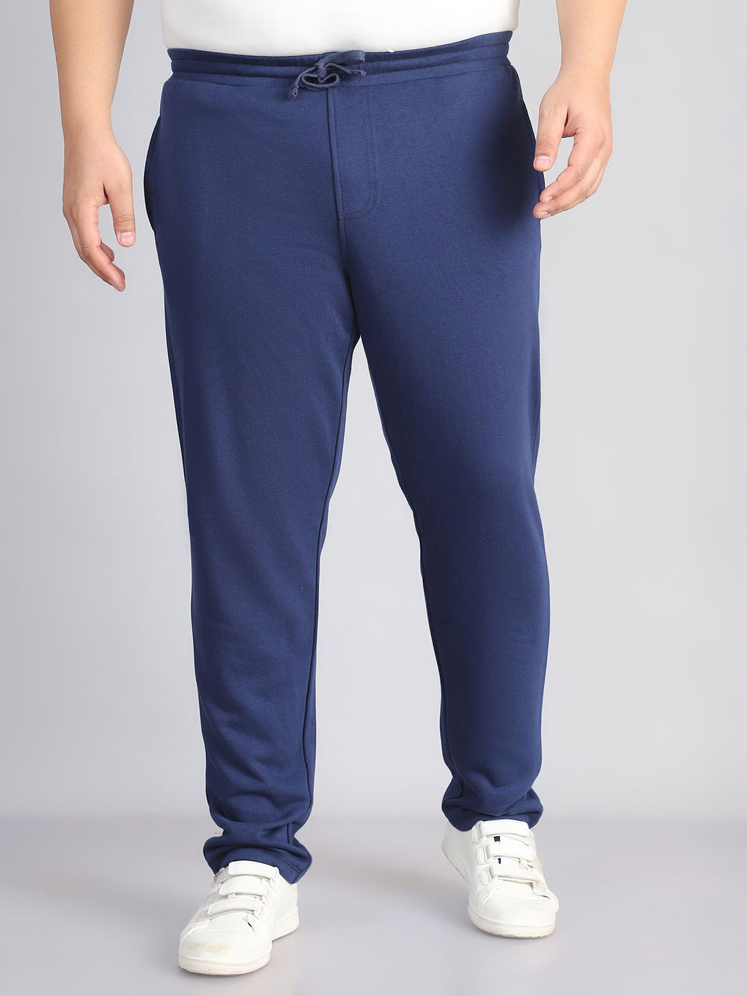 Moonaa Fashion  Men Cotton Relaxed-Fit Track Pants