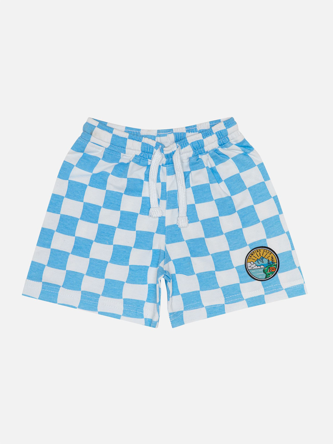 Bodycare Kids Boys White Checked Technology Shorts