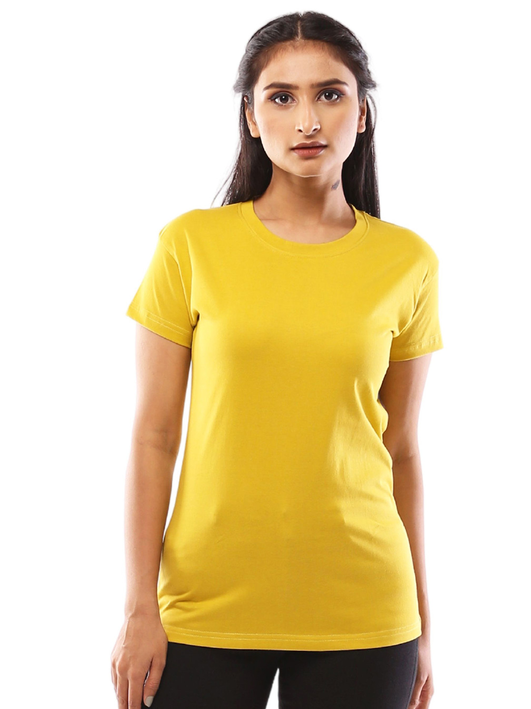 LAPPEN FASHION Women Regular Fit Cotton T-shirt