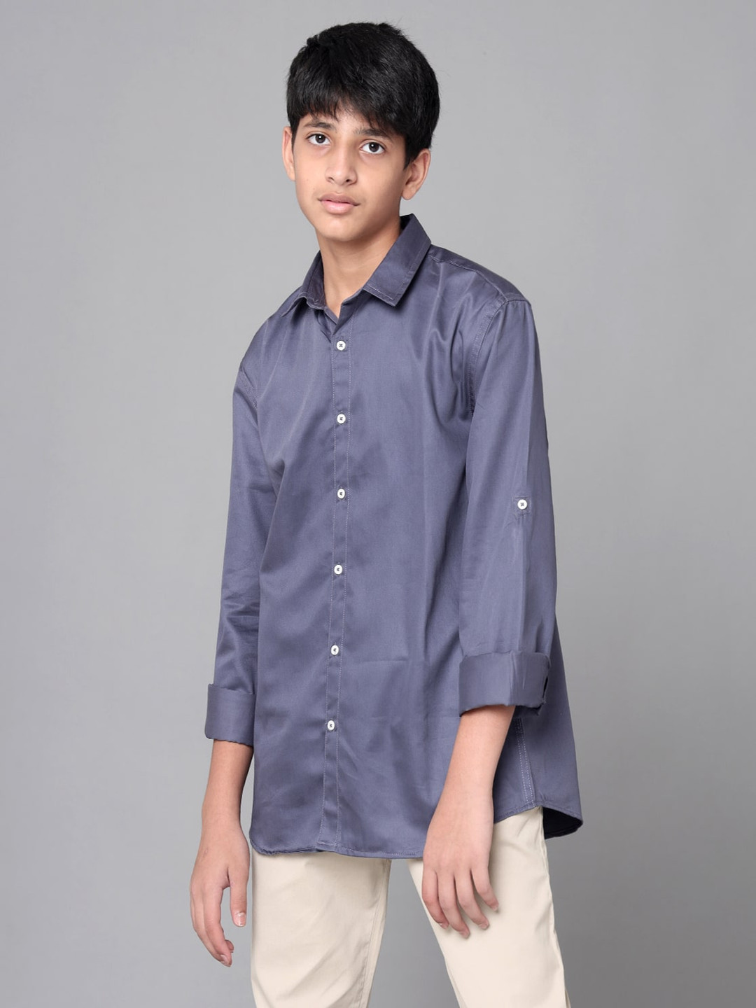 UNDER FOURTEEN ONLY Boys Comfort Casual Shirt