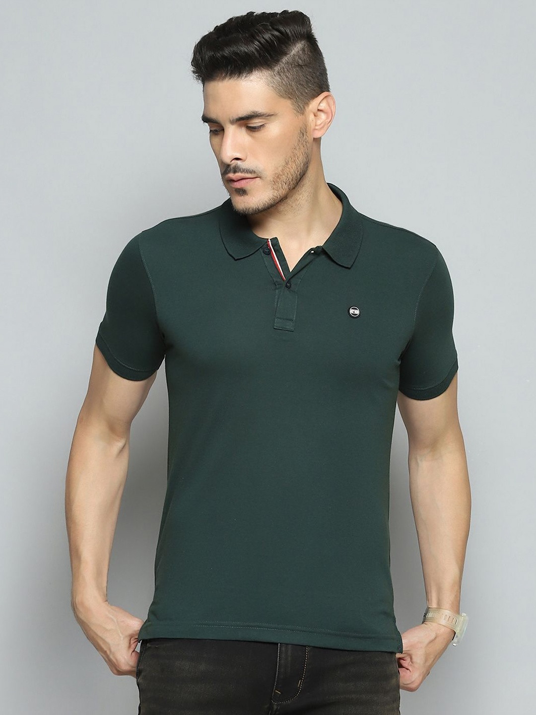 Cloak & Decker Polo Collar Cotton T-shirt