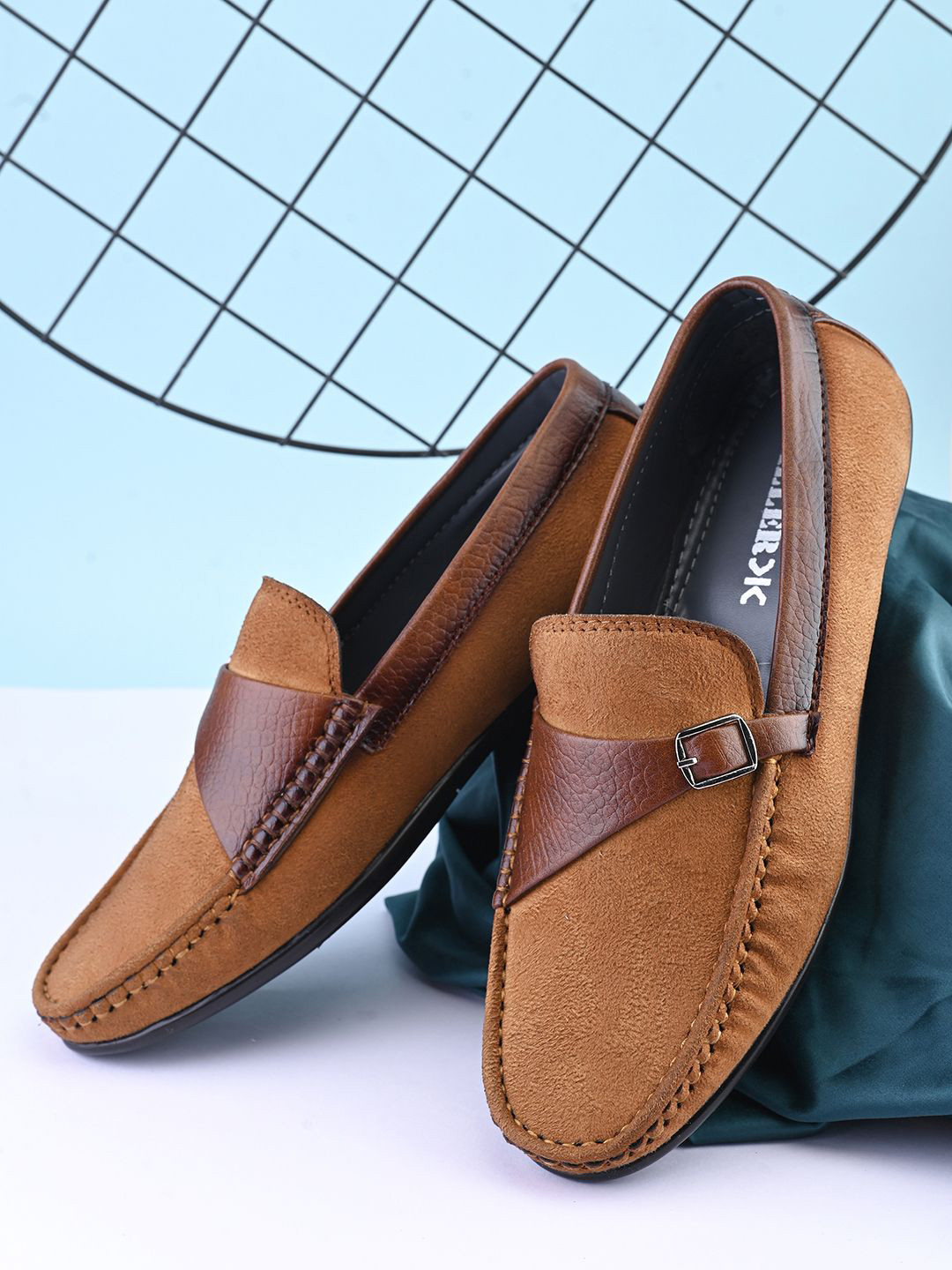 Killer Men Suede Round Toe Padded Loafers