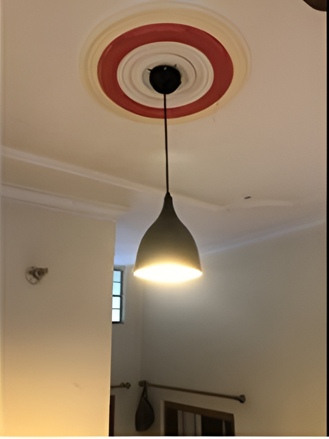 KINIS Black & Transparent Aluminium Quirky Ceiling Lamp