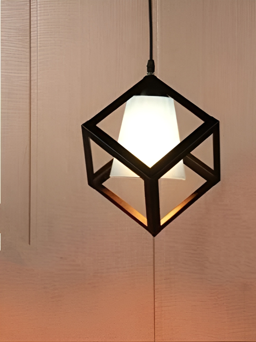 KINIS Black Cube Quirky Ceiling Lamp