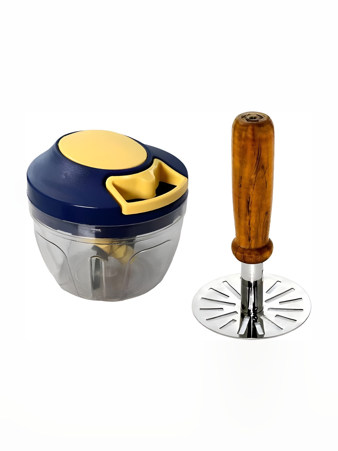 DeoDap 2 Piece Masher Chopper