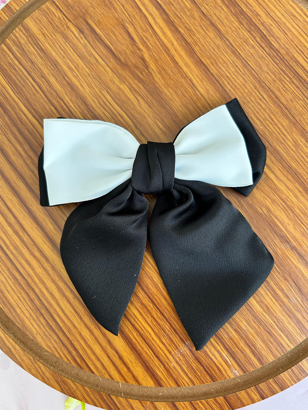 Radhya Accessories Women Scarlet Elegance Hair Bow Clip