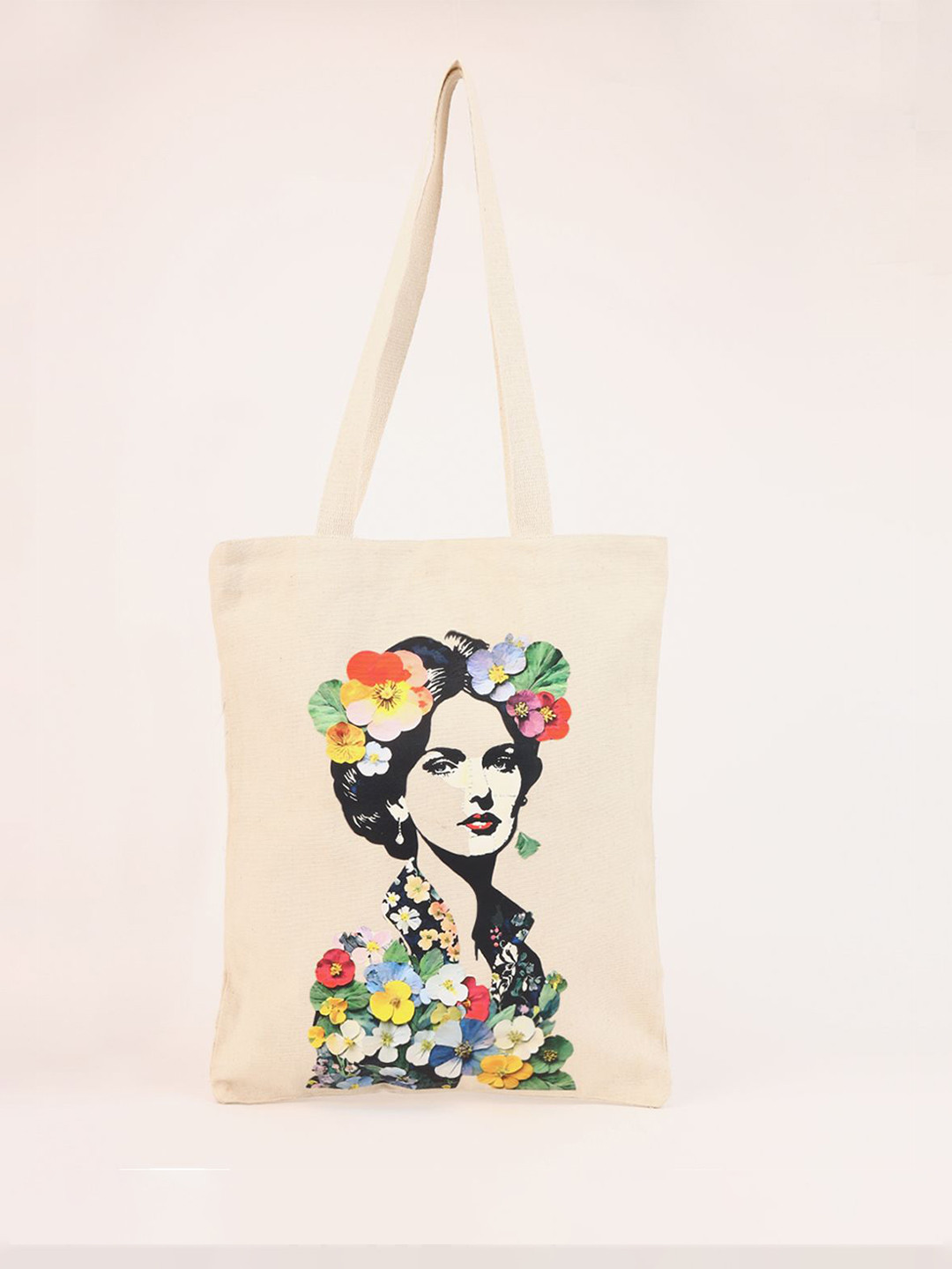 Over The Culture Women Graphic Printed Shopper Handheld Bag with Tasselled