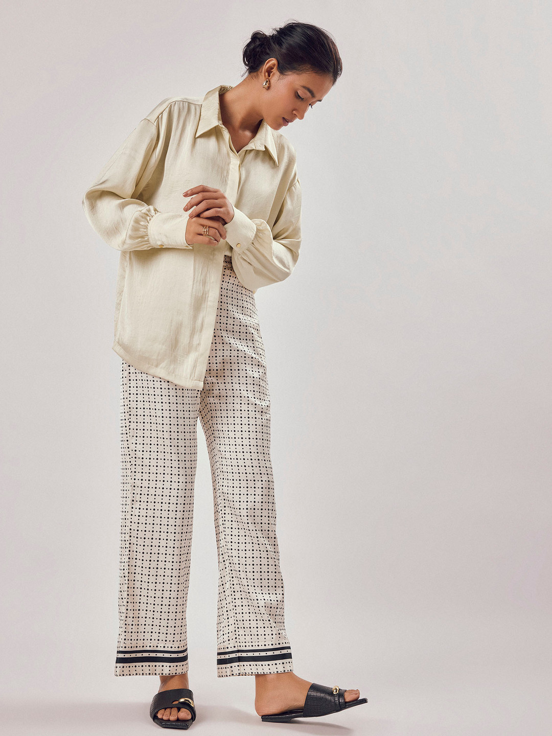 The Label Life Women Classic Tartan Checks Casual Shirt