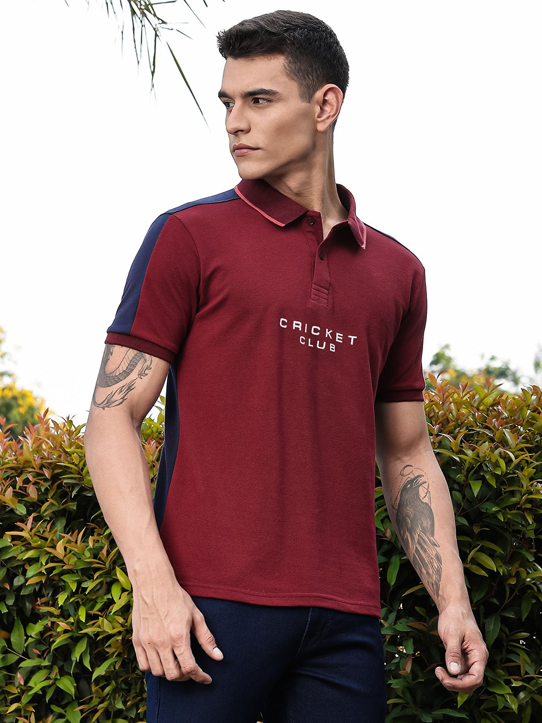 Thomas Scott Polo Collar T-shirt