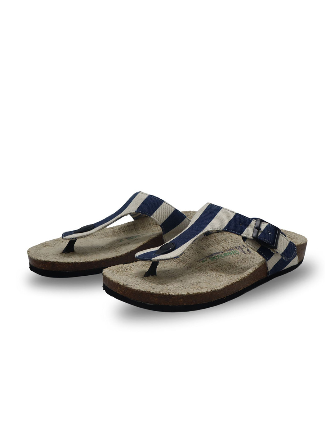 GreenSole Hemp Stride Men Adjustable Straps Slip-On Sandals