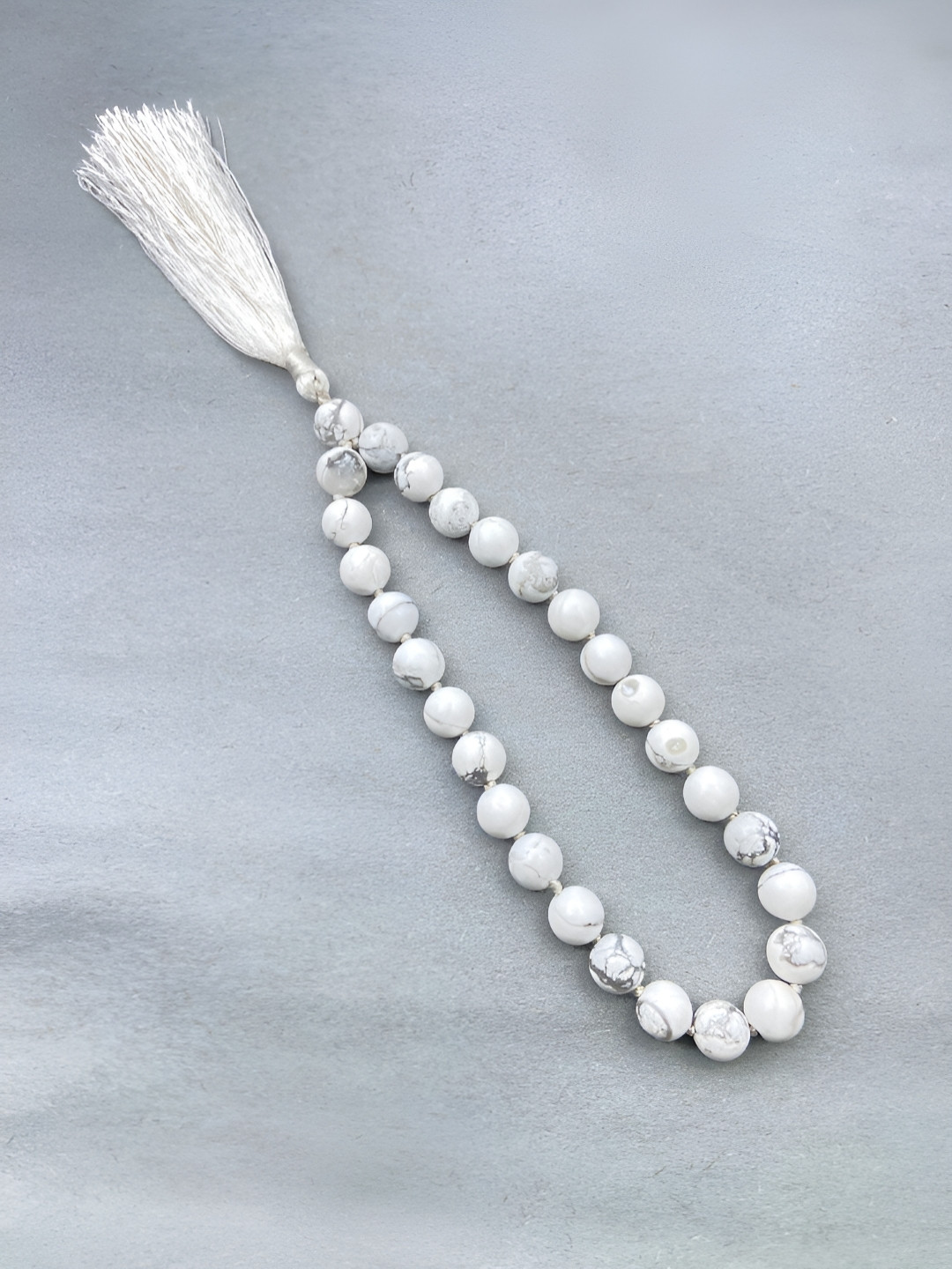 RDK Pocket Japa Mala With 27+1 Howlite Beads