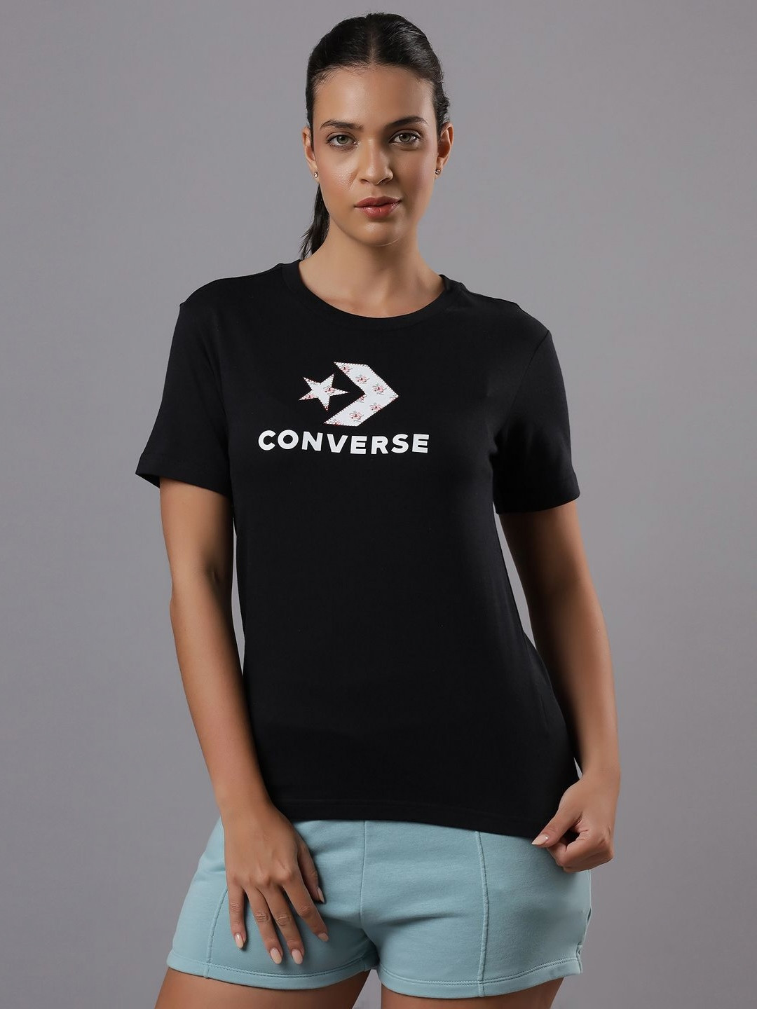 Converse Women Gingham & Strawberries T-Shirt