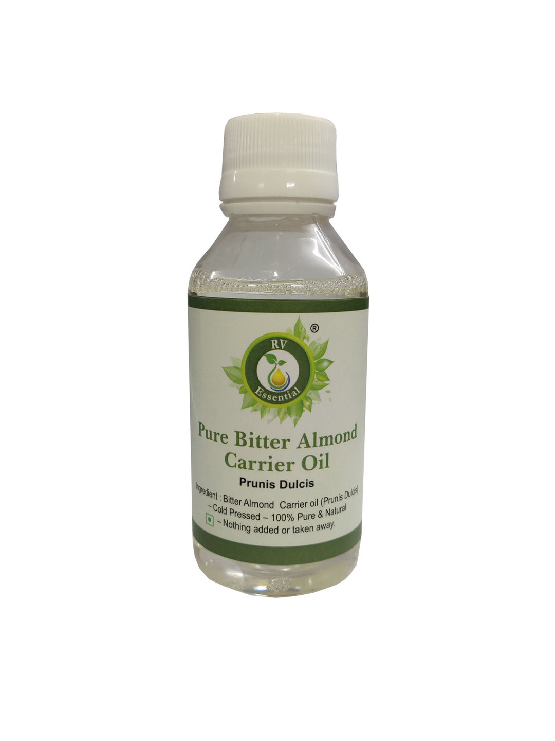 R V Essential Pure Bitter Almond Carrier Oil - 200 ml