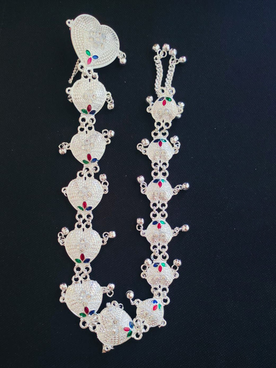 Jaynen Silver-Plated Matha Patti