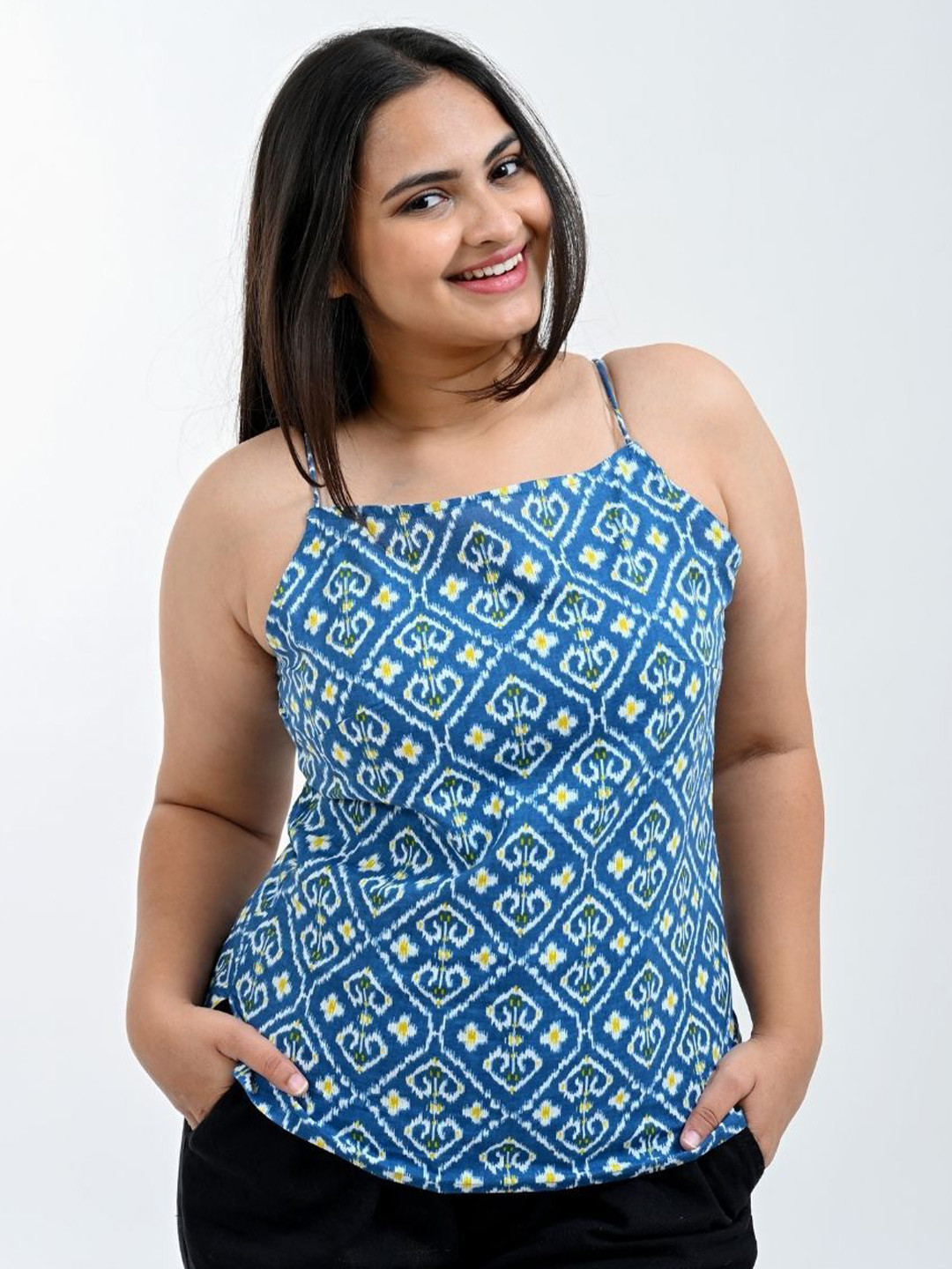 30 Looks Women 1 Geometric Print Regular Top