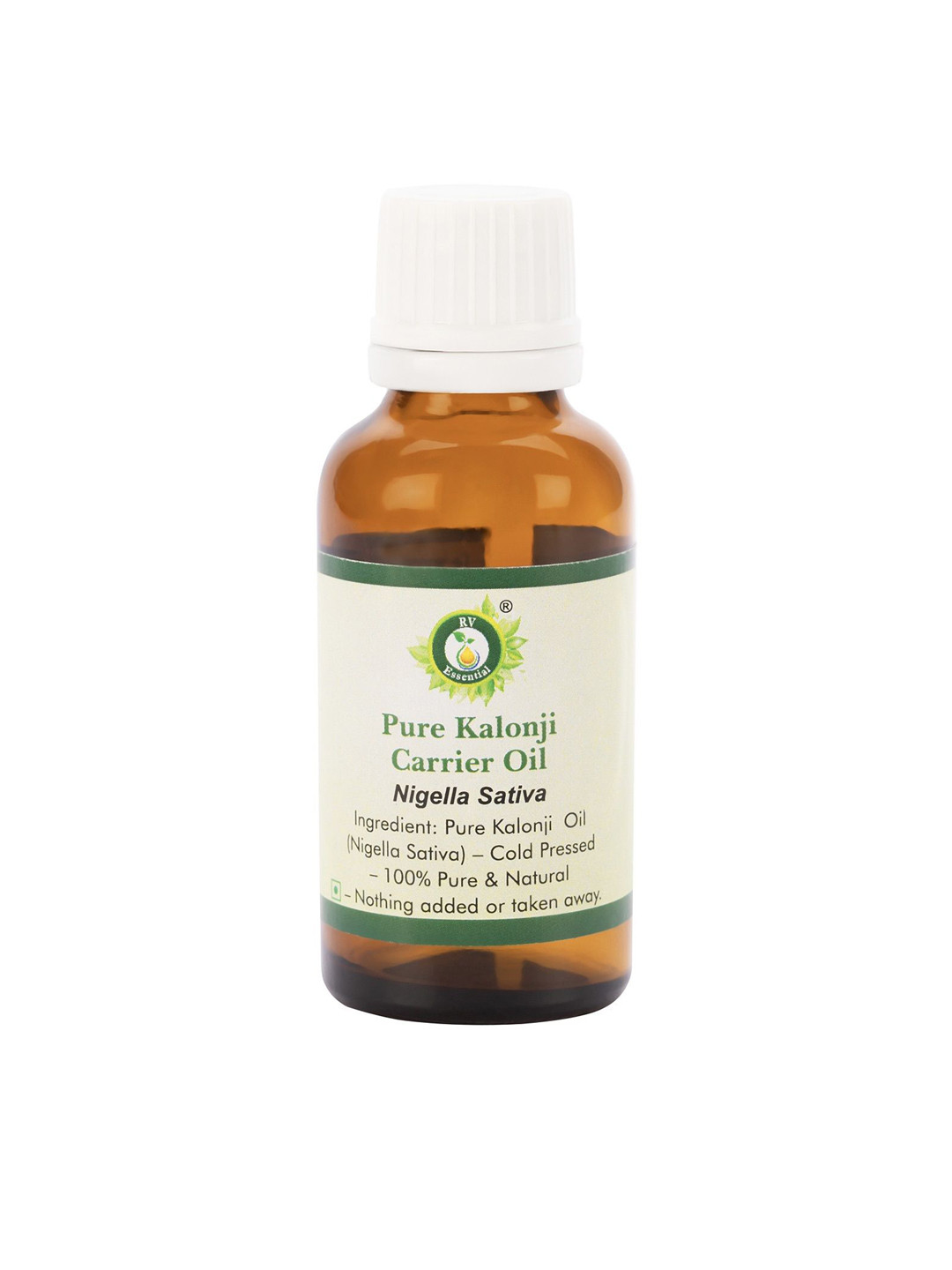 R V Essential Pure Kalonji Alcohol Free Carrier Oil - 50 ml