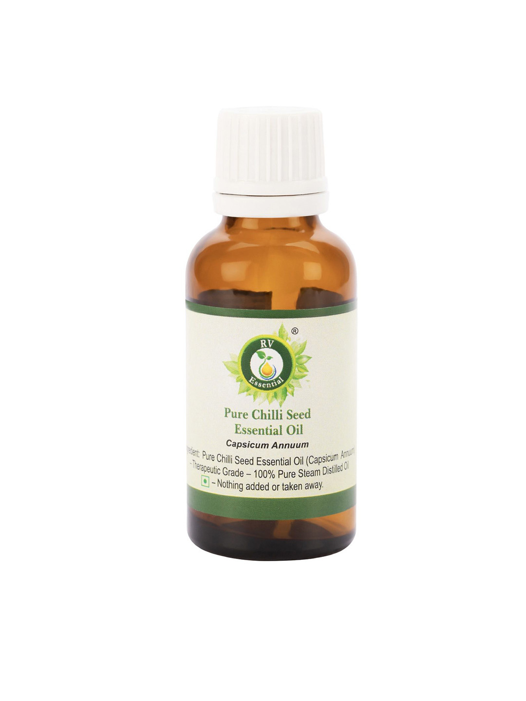 R V Essential Pure Chilli Seed Essential Oil - 10 ml