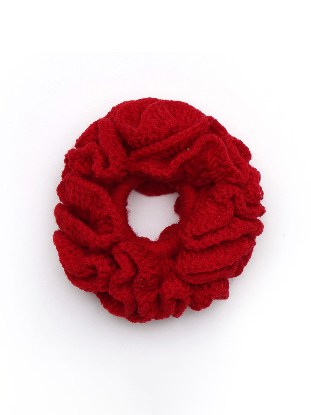 DEPANO Women Solid Crochet Ponytail Holders