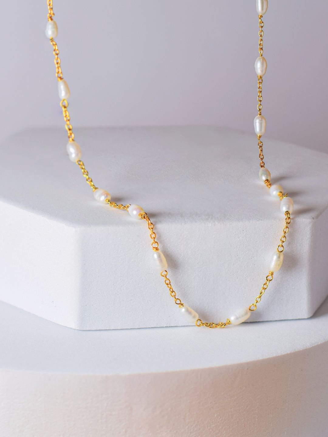 Trisu Sterling Silver Gold-Plated Chain