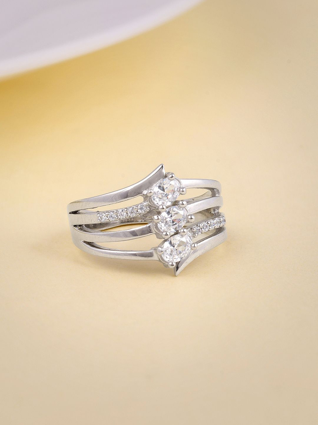 GIVA 925 Silver Your Beauty Ring Fixed Size Indian-12