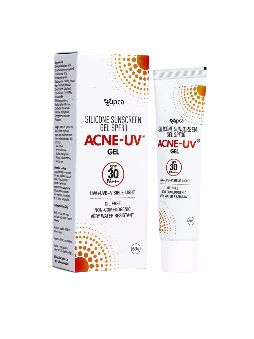 Acne-uv Gel Sunscreen SPF 30/PA+++ - 60 g