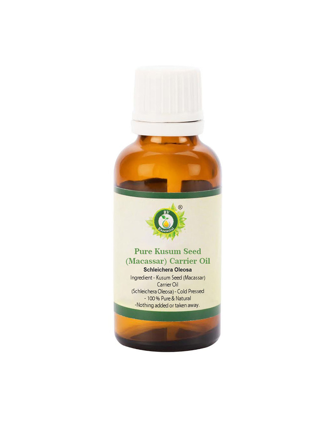 R V Essential Pure Kusum Seed Carrier Oil - 30 ml